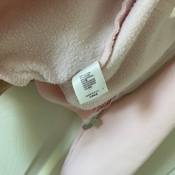 Brandy Melville John Galt Crystal Hoodie Pink, OS - Picture 10 of 11